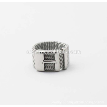 2016 Latest Fashion Design Belt Buckle Stainless Steel Ring